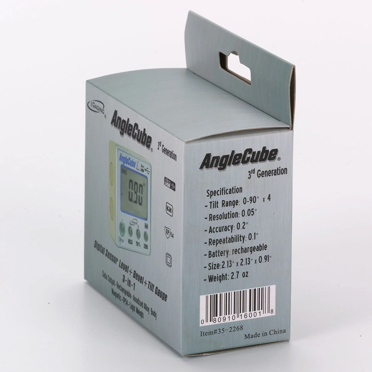 AngleCube - Digital Angle Finder / Gauge (iGaging Gen 3 Angle Cube) - Image 6